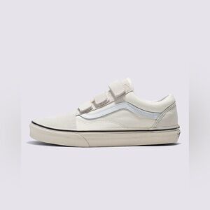Vans Women's White Velcro Sneakers